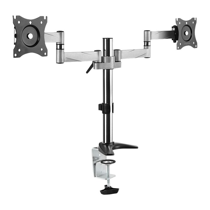Logilink TIS 13"-27" 2TFT 3Gelenke silb. Max.8KG,342mm Arm