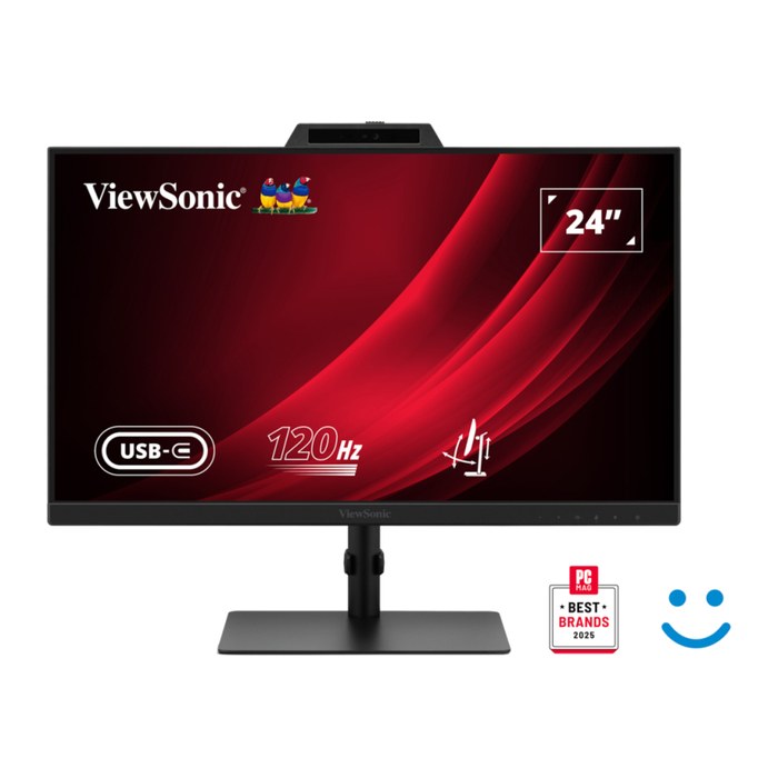 Viewsonic 60,5cm VG2441V Webcam 16:9 HDMI/DP/USBC 120Hz FHD