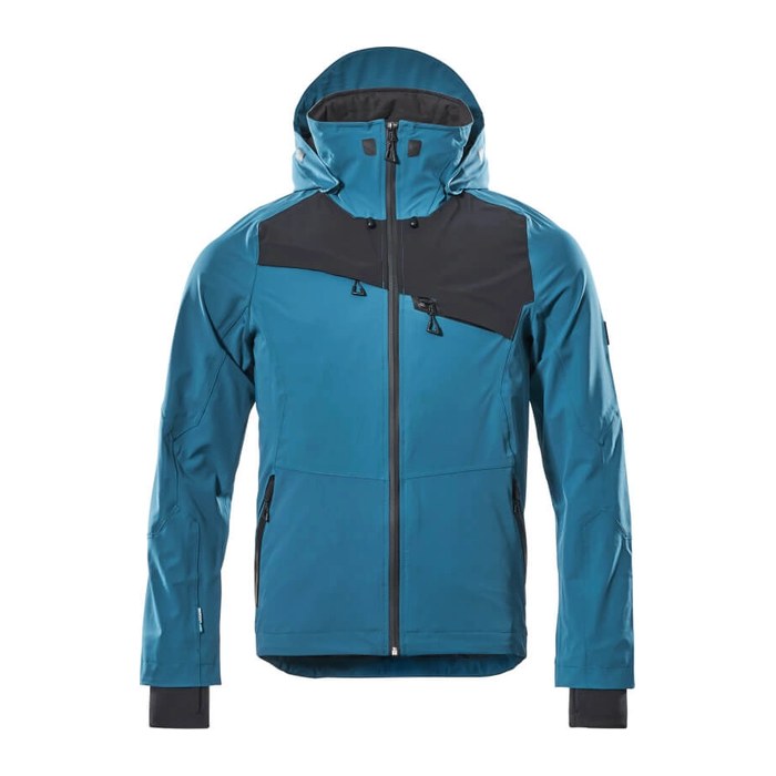 MASCOT® Herren Regenjacke Advanced petrol Größe S