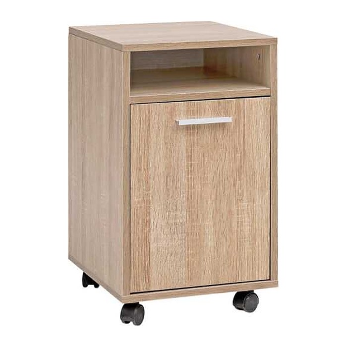 WOHNLING Rollcontainer braun 33,0 x 38,0 x 60,0 cm