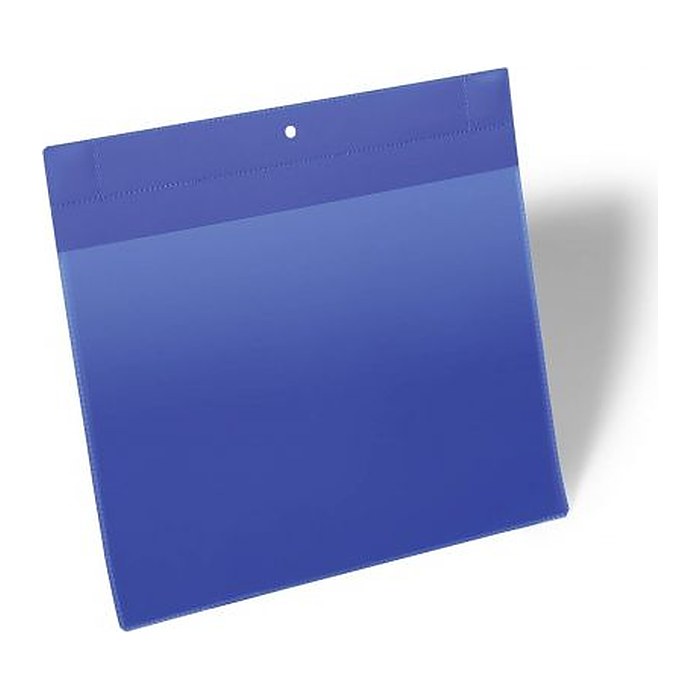 DURABLE Magnettaschen blau A4, 10 St.