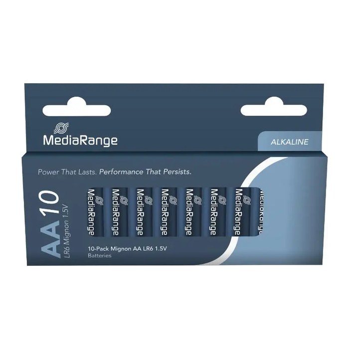 MediaRange Batterie Premium Mignon Alkaline AA/LR6 1,5V 10St
