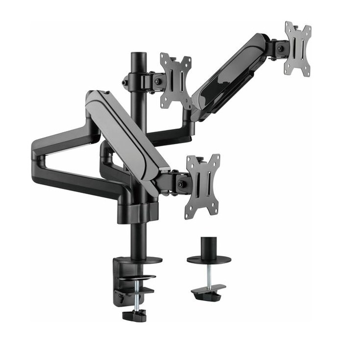 Equip Tischhalterung 17"-27"/3TFT 360° Gasfeder 7Kg schwarz lite Retail