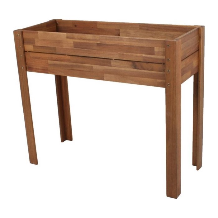 Garden Pleasure Hochbeet AZALEA Holz braun rechteckig 100,0 x 40,0 x 84,0 cm, 1 St.