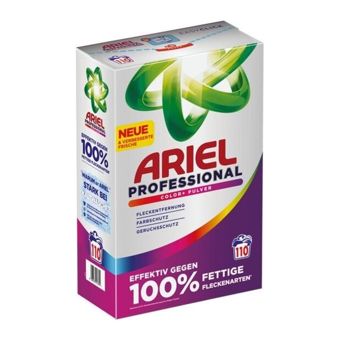 ARIEL Professional COLOR+ Waschmittel Pulver, 6,05 kg