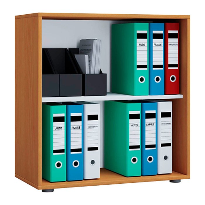 VCM my office Aktenregal L buche 70,0 x 37,0 x 74,0 cm, 1 St.