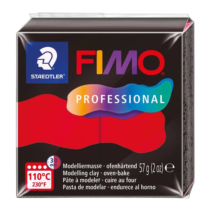 FIMO Mod.masse Fimo prof 57g karmin