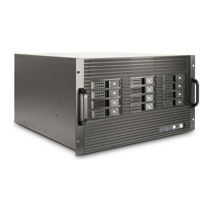 Inter-Tech StorageRack 6U-6520 481x515x267mm USB 3.2 Gen1
