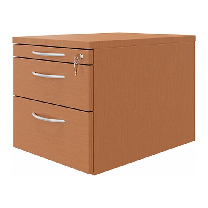 fm Rollcontainer buche 3 Auszüge 43,4 x 60,0 x 40,0 cm