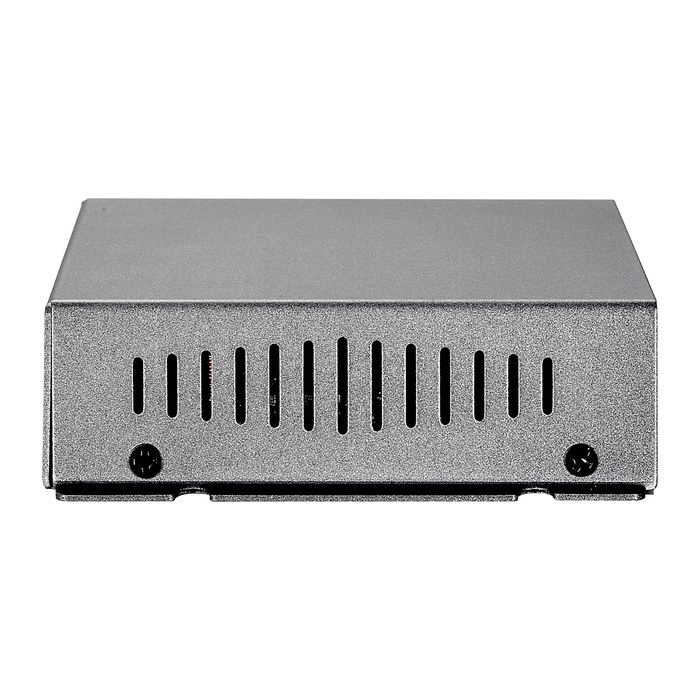 LevelOne PoE+Switch 4xGE PoE/1xGE 115W 19"unmanaged Plastik