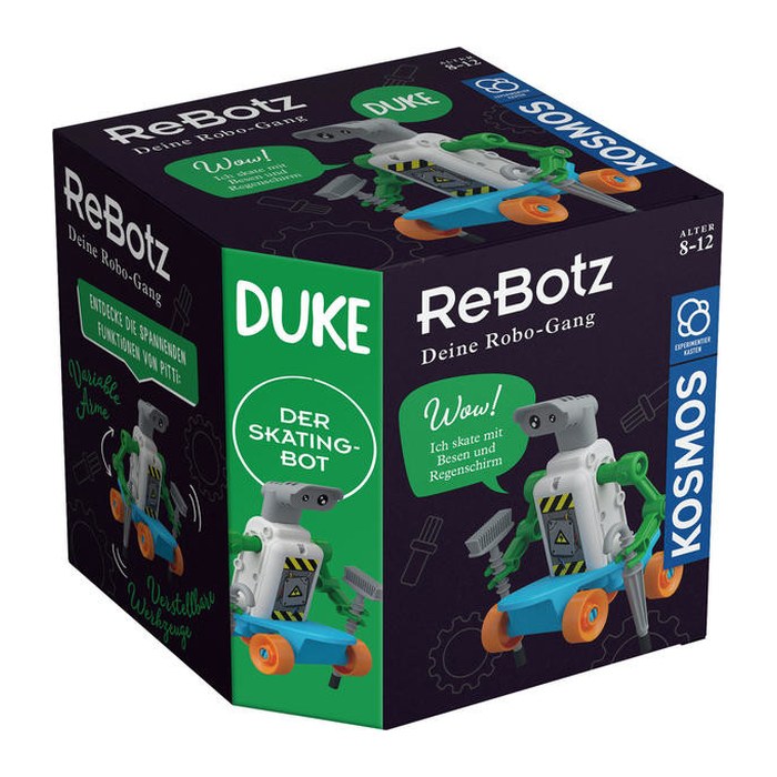 KOSMOS Experimentierkasten ReBotz - Duke der Skating Bot mehrfarbig