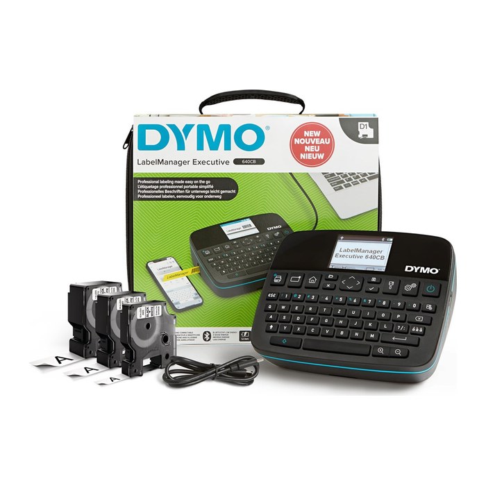 DYMO Labelmanager 640 CB Set Beschriftungsgerät schwarz