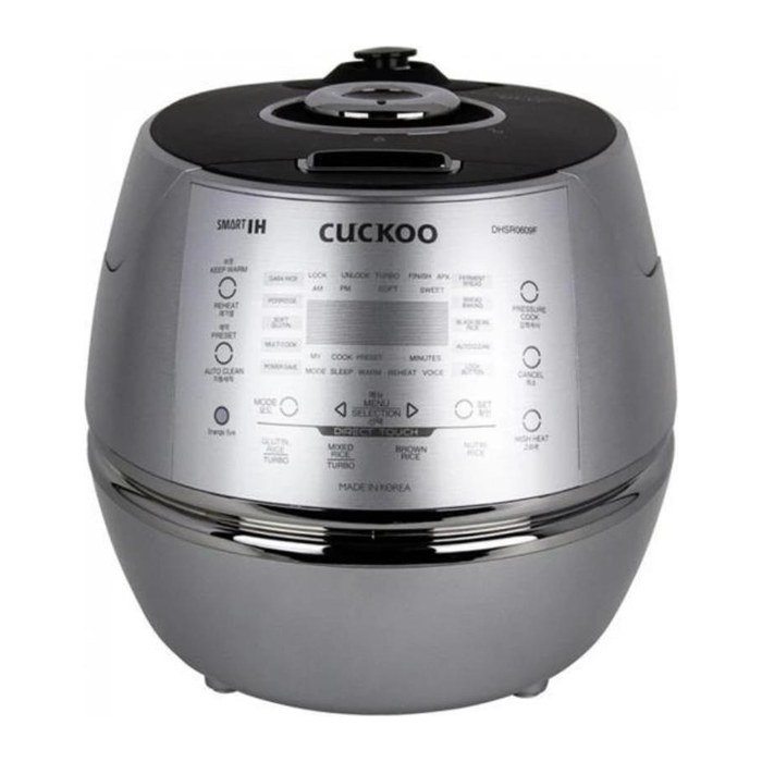 Cuckoo Reiskocher 1,08l CRP-DHSR0609F Induktions-Druck