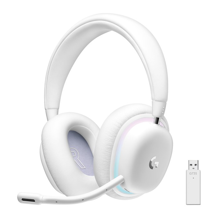 Logitech Headset G735 Gaming Headset wireless white