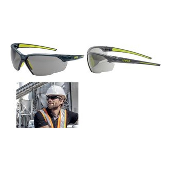uvex Schutzbrille suXXeed 9181 anthrazit, 1 St.