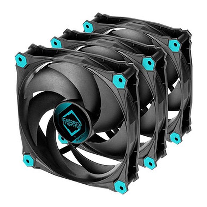 ICEBERG THERMAL IceGALE Silent PWM-120mm Black (3er Pack)*