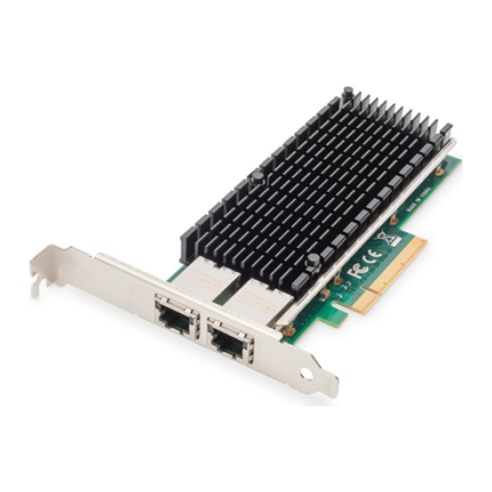 DIGITUS PCIe Card 2x RJ45 Gigabit Intel X540 Chip inkl LP