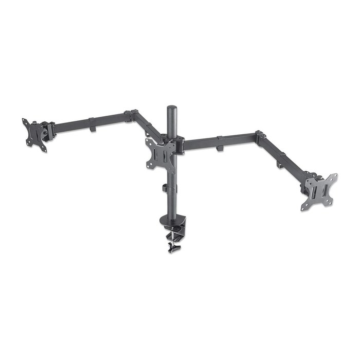 MANHATTAN Monitorarm für 3 Displays 13"-32" bis 7kg pro Disp