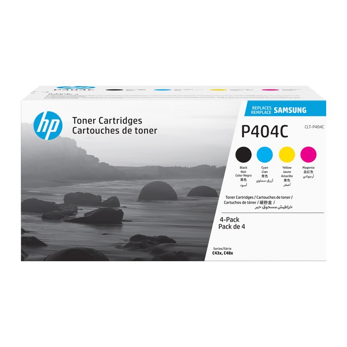 HP CLT-P404C (SU365A) schwarz, cyan, magenta, gelb Toner, 4er-Set