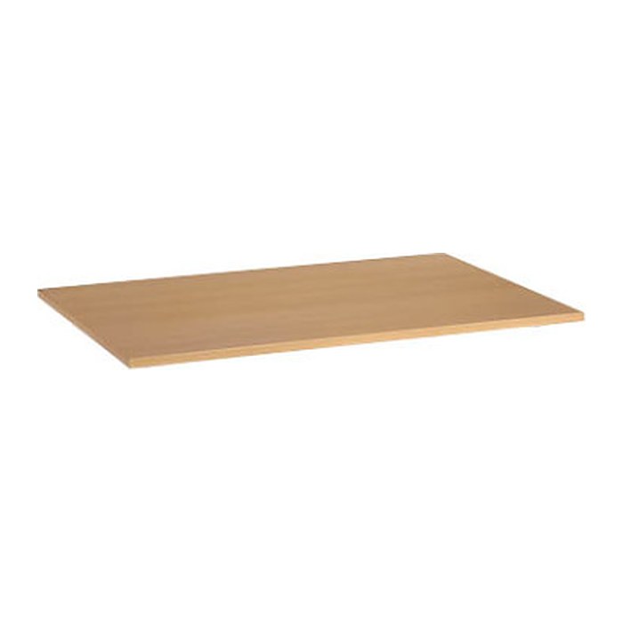 SODEMATUB Tischplatte buche rechteckig 120,0 x 80,0 x 2,5 cm