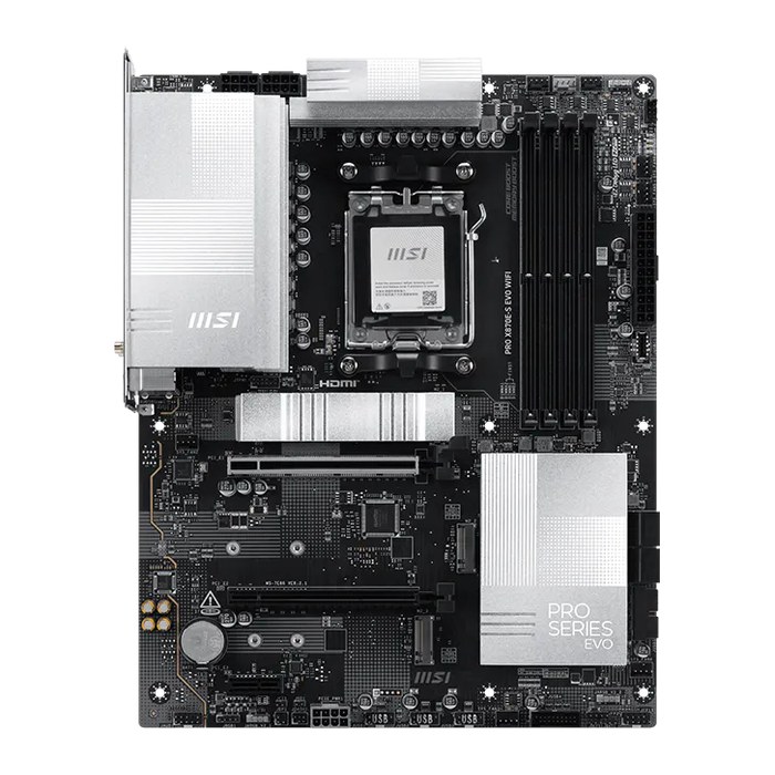 MSI PRO X870E-S EVO WiFi (X870,AM5,ATX,DDR5)