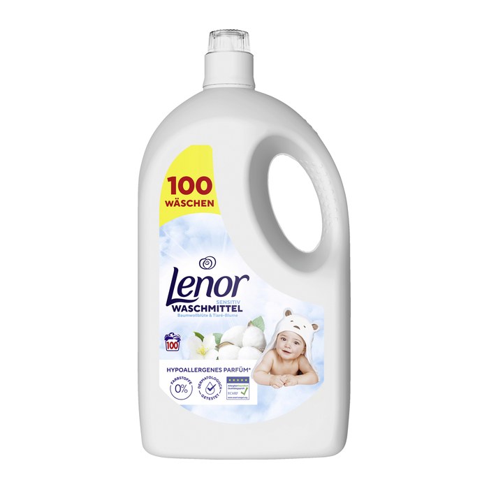 Lenor SENSITIV Waschmittel flüssig, 4,5 l