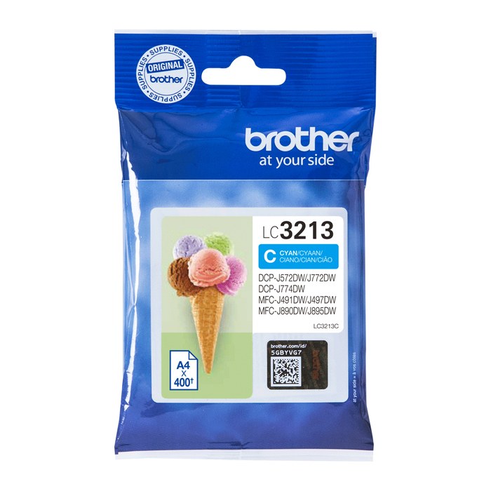 brother LC-3213C cyan Druckerpatrone