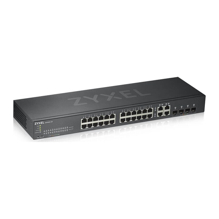 Zyxel Switch 24x GE GS1920-24V2 24xRJ45 4xCombo Managed