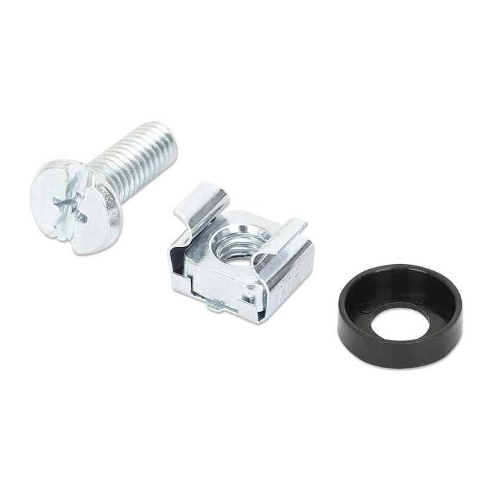 INTELLINET Schraubensatz 100-teilig silber