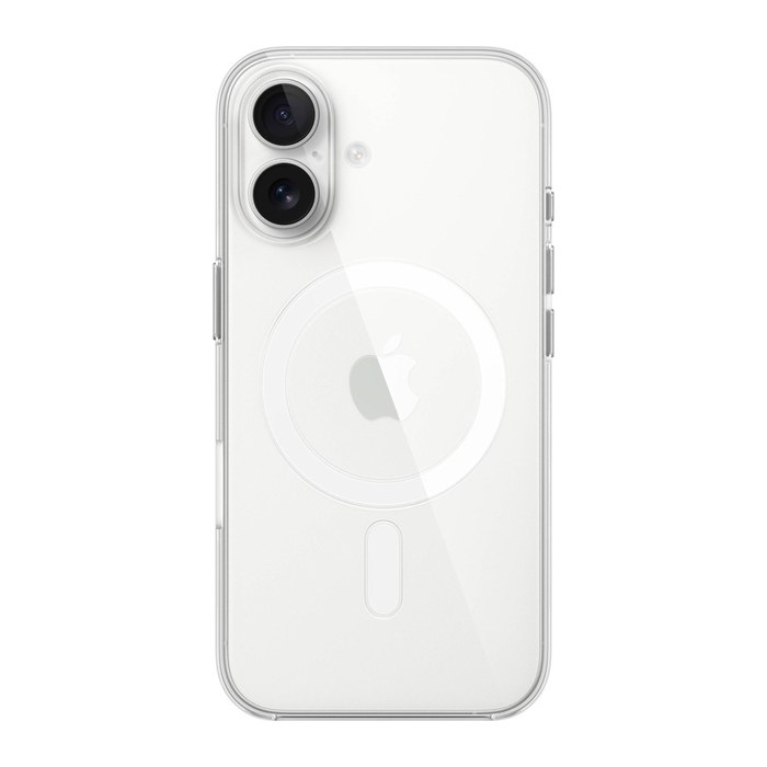 Apple Clear Case mit MagSafe Handy-Cover für Apple iPhone 16 transparent