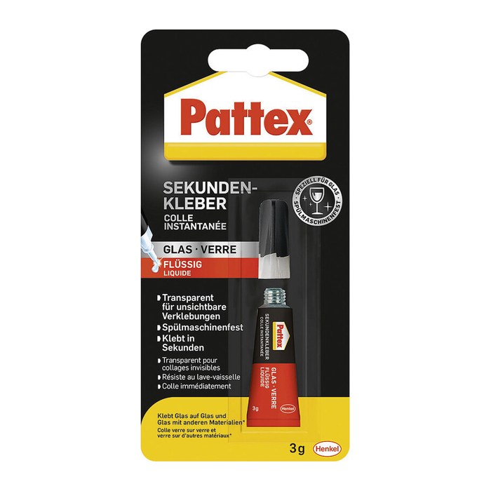 Pattex Glas Sekundenkleber 3,0 g, 1 St.