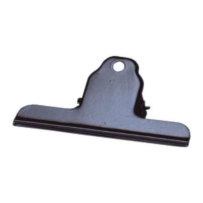 ALCO Briefklemmer schwarz 10,0 cm, 10 St.