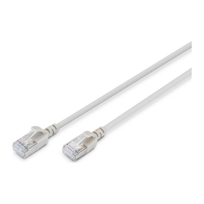 DIGITUS CAT 6 F/FTP Patchkabel, 7m, grau