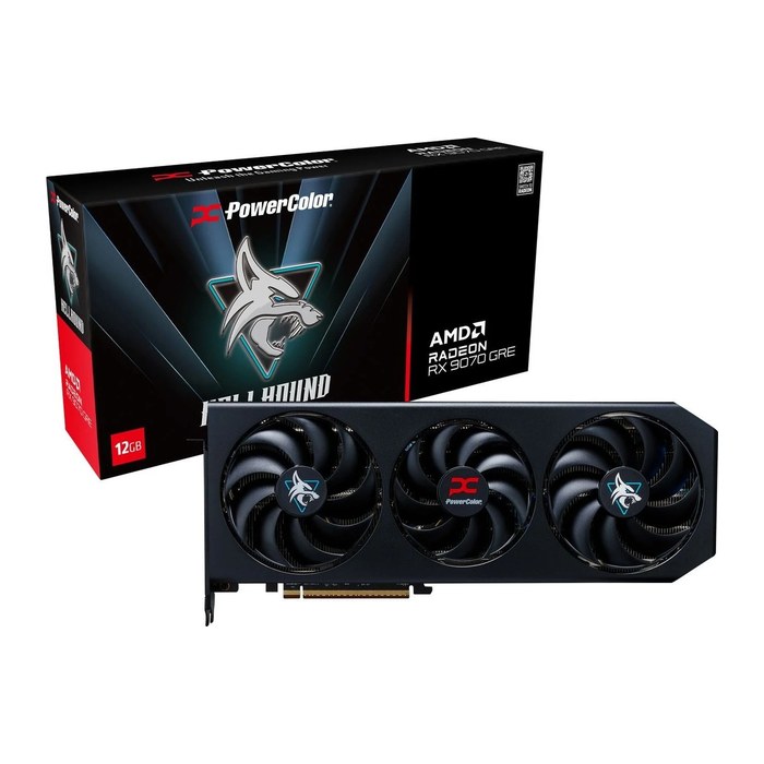 Powercolor Radeon RX9070GRE Hellhound 12GB GDDR6