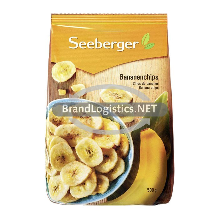 SEEBERGER Bananenchips Trockenfrüchte 500,0 g, 1 St.