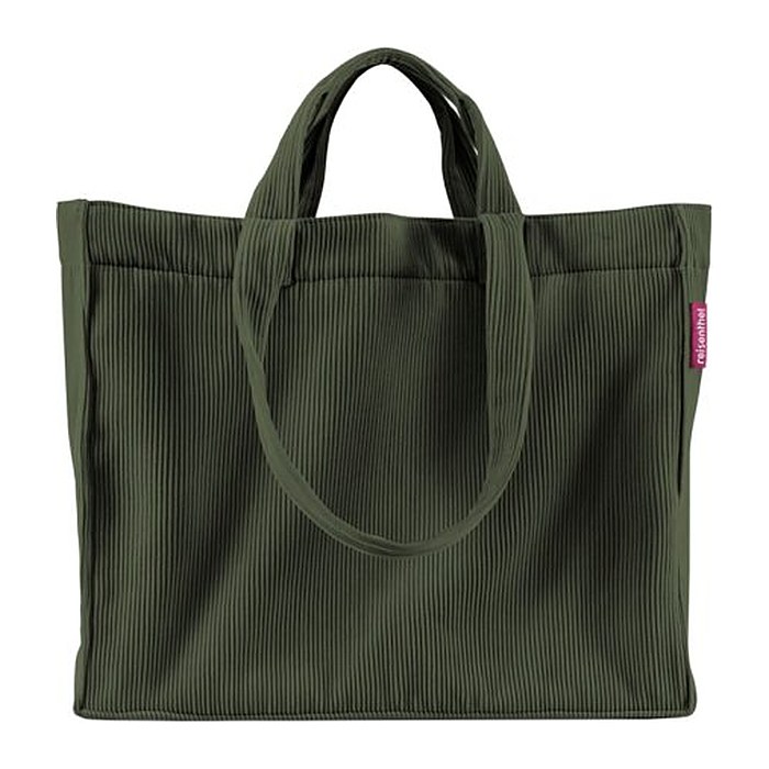 reisenthel® Umhängetasche Softshopper cord Polyester dark matcha GR5057