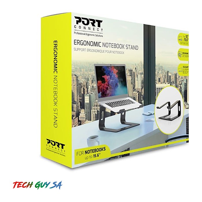 Port Laptop Ständer Aluminium ergonomisch Notebook Erhöhung