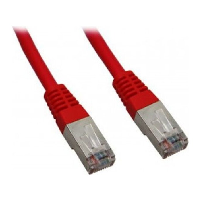 goobay RJ-45 Netzwerkkabel 3,0 m rot bis zu 1,00 Gbit/Sek. bis zu 100 MHz, 1 St.