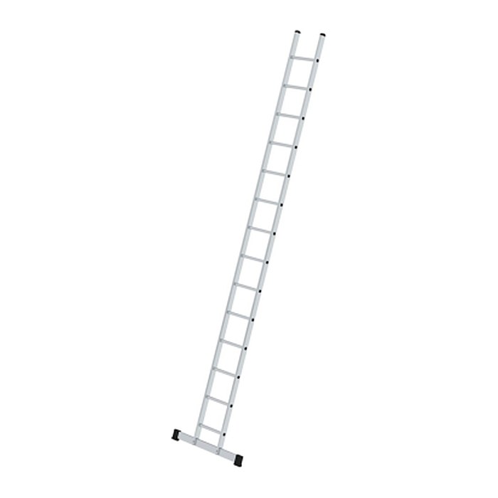 MUNK Anlegeleiter 11414 silber 14 Sprossen, H: 4,20 cm