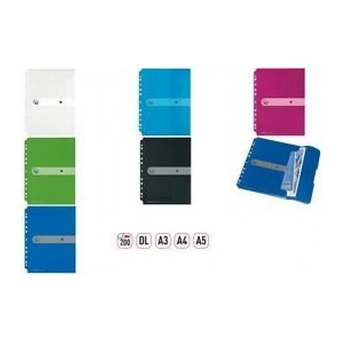 herlitz Dokumententaschen easy orga to go DIN A4 transparent glatt, 1 St.