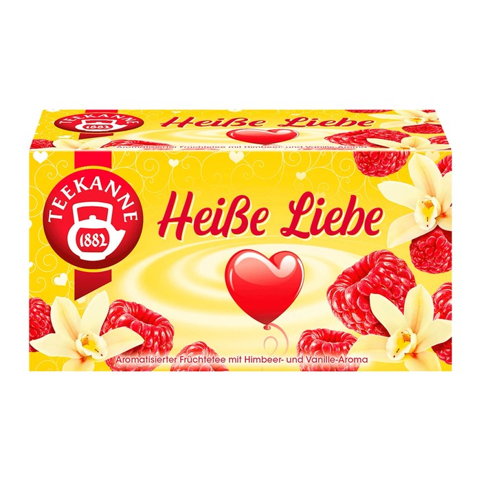 TEEKANNE Heiße Liebe Tee 20 Portionen