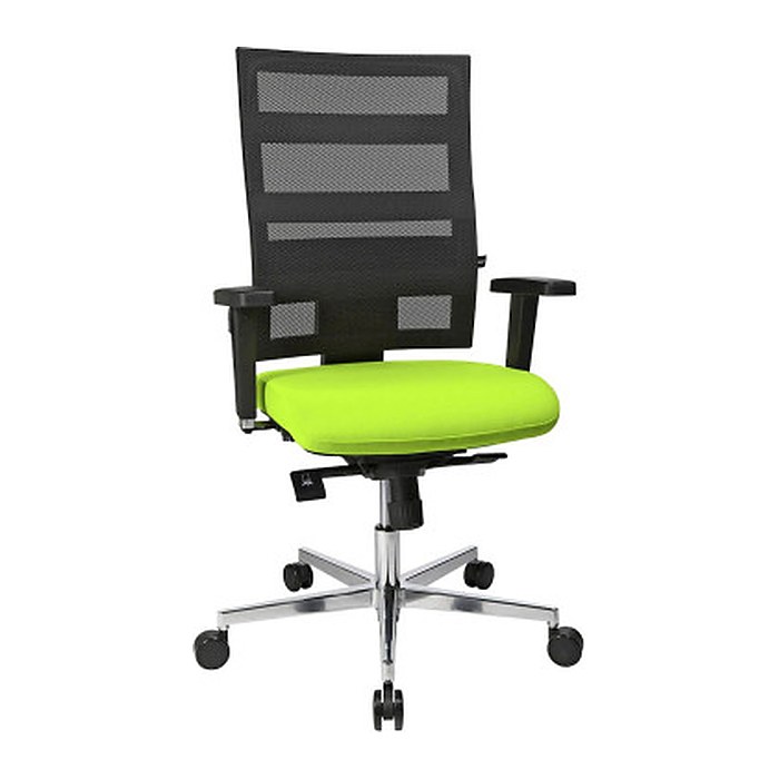 Topstar Bürostuhl Sitness X-Pander Plus, SI959WGT350 Stoff grün, Gestell alu