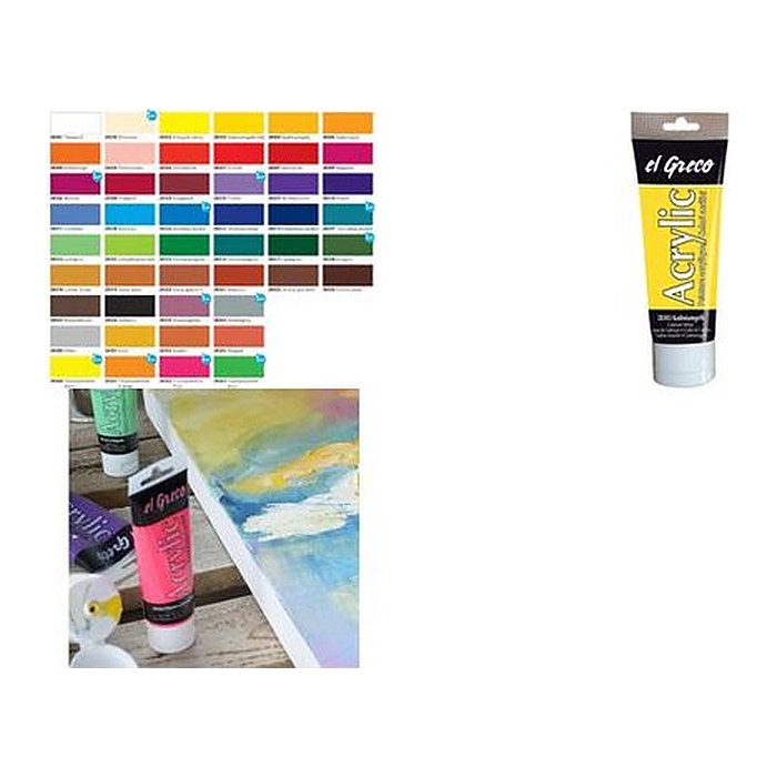 KREUL el Greco Acrylfarbe permanentgrün 75,0 ml, 1 St.