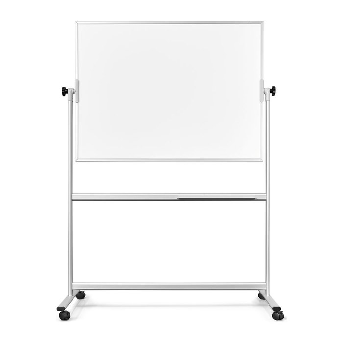 magnetoplan mobiles Whiteboard 120,0 x 90,0 cm weiß emaillierter Stahl