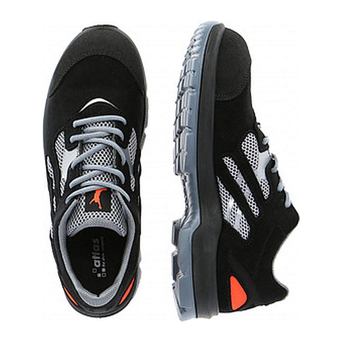 atlas® unisex S1 Sicherheitsschuhe "FLASH 2000" schwarz Größe 36, 1 Paar
