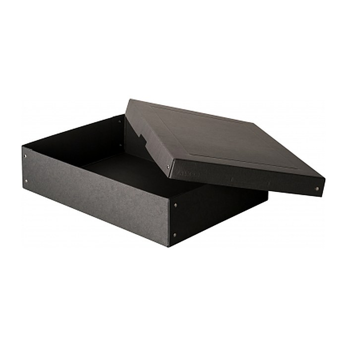 FALKEN PURE Aufbewahrungsbox 14,0 l schwarz 32,0 x 44,0 x 10,0 cm, 1 St.