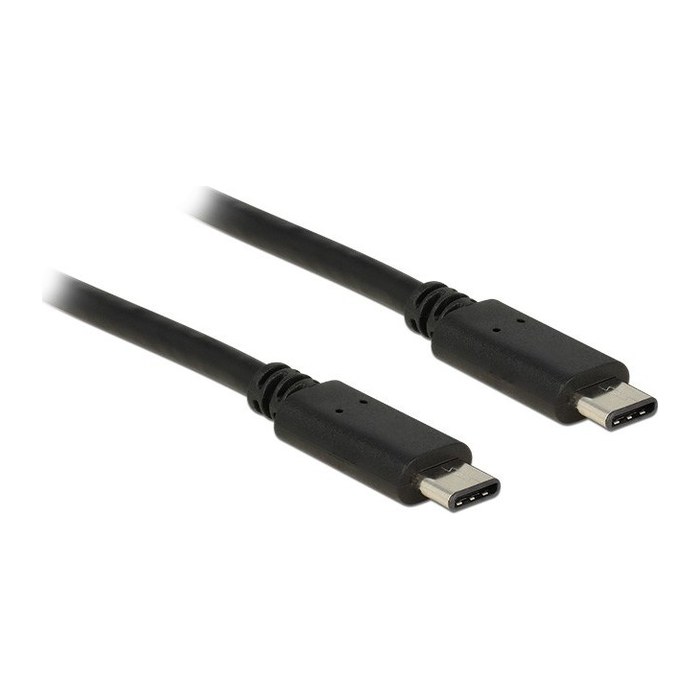 DELOCK USB Kabel C -> C St/St 0.50m schwarz