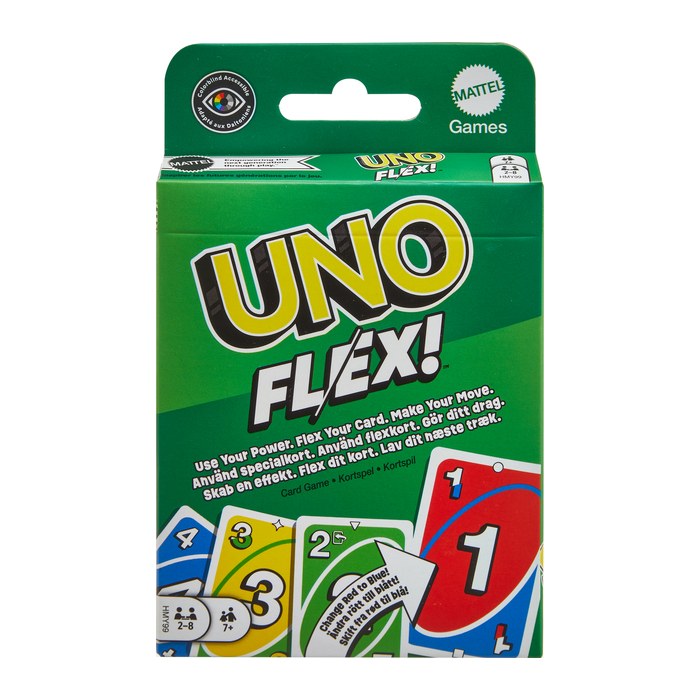 Mattel GAMES UNO Flex Kartenspiel, 1 St.