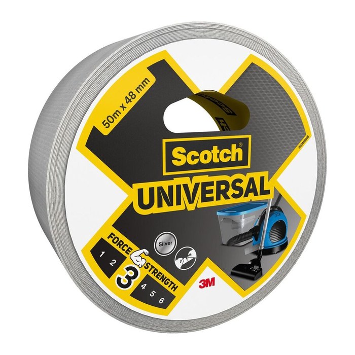 Scotch Universal Gewebeband silber 48,0 mm x 50,0 m 1 Rolle