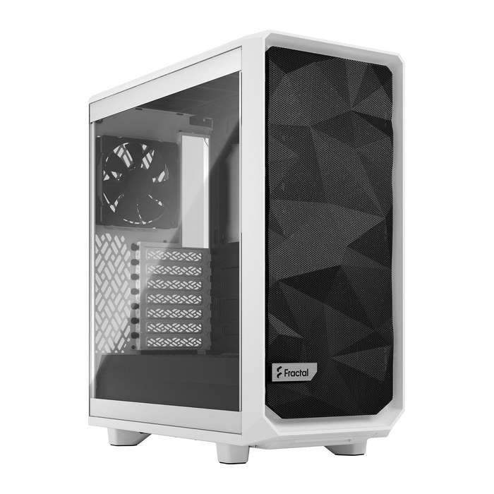 FRACTAL DESIGN Geh Meshify 2 Compact White TG Clear Tint